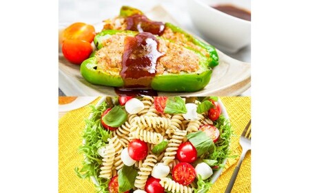 ハッピーマン＆完熟トマトセット 1kgセット 1キロセット ピーマン とまと 野菜 やさい おかず 副菜 新鮮 おいしい 採れたて 国産 お取り寄せ 常温 高知県 高知【株式会社　植田ファーム】 [BQAT012]
