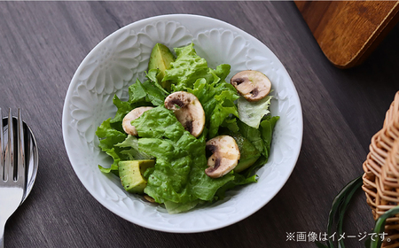 【波佐見焼】マリーゴールド　ボウルM 白 2枚セット　食器 皿【翔芳窯】[FE462]