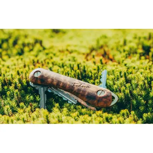 【FEDECA×SKYWOOD】　キーオーガナイザー　杉杢　コラボ商品