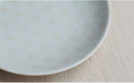 有田焼 かわいい色の麻の葉小皿 4枚セット【まるぶん】くすみカラー 食器 取皿 うつわ ギフト 小皿 かわいい A22-106