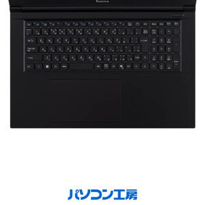 パソコン工房 4年間物損保証 17型ノートPC Core i7/SSD/No.313