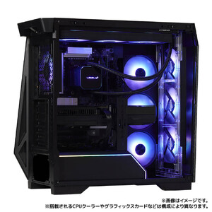 パソコン工房 4年間物損保証 ミドルタワーゲーミングPC Core Ultra 7/5070 Ti/No.383