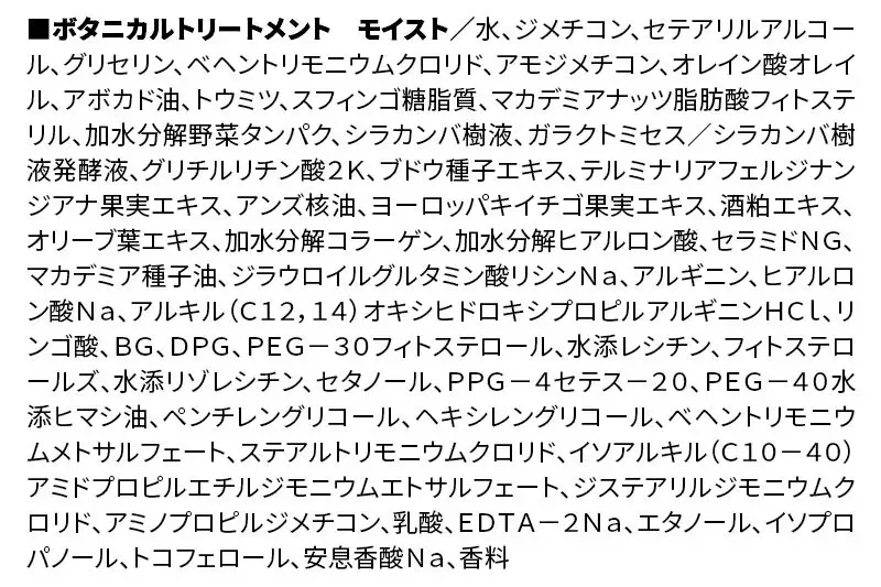 《訳あり品》 BOTANIST ボタニスト ボタニカルトリートメント 詰替 単品【モイスト】【ネコポス】