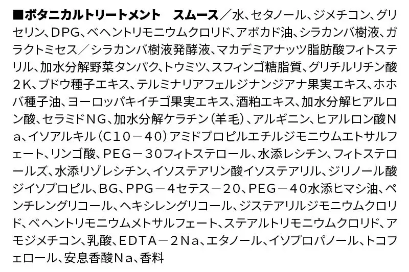 《訳あり品》 BOTANIST ボタニスト ボタニカルトリートメント 詰替 単品【スムース】【ネコポス】