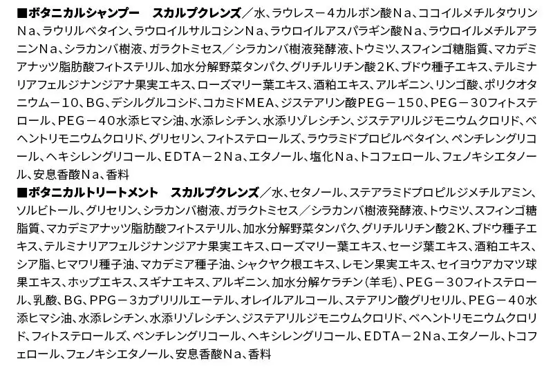 《訳あり品》 BOTANIST ボタニスト ボタニカル シャンプー＆トリートメント 詰替セット【スカルプクレンズ】【ネコポス】