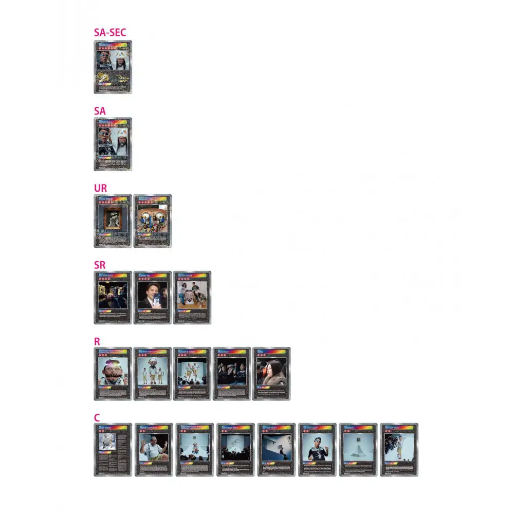 【ふるさと納税限定セット】12 inchレコード盤『ローズ・セラヴィ さりながら、死ぬのはいつも他人なり MNNK MADE』トレーディングカード2パック入り｜カイカイキキ レコード 人気 おすすめ