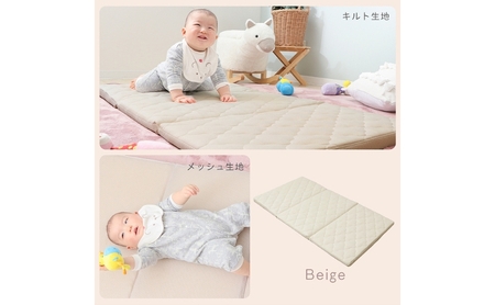 ベビーマットレス120×70カバー Peek-a-boo(ピッカーブー) 家具 インテリア グレー