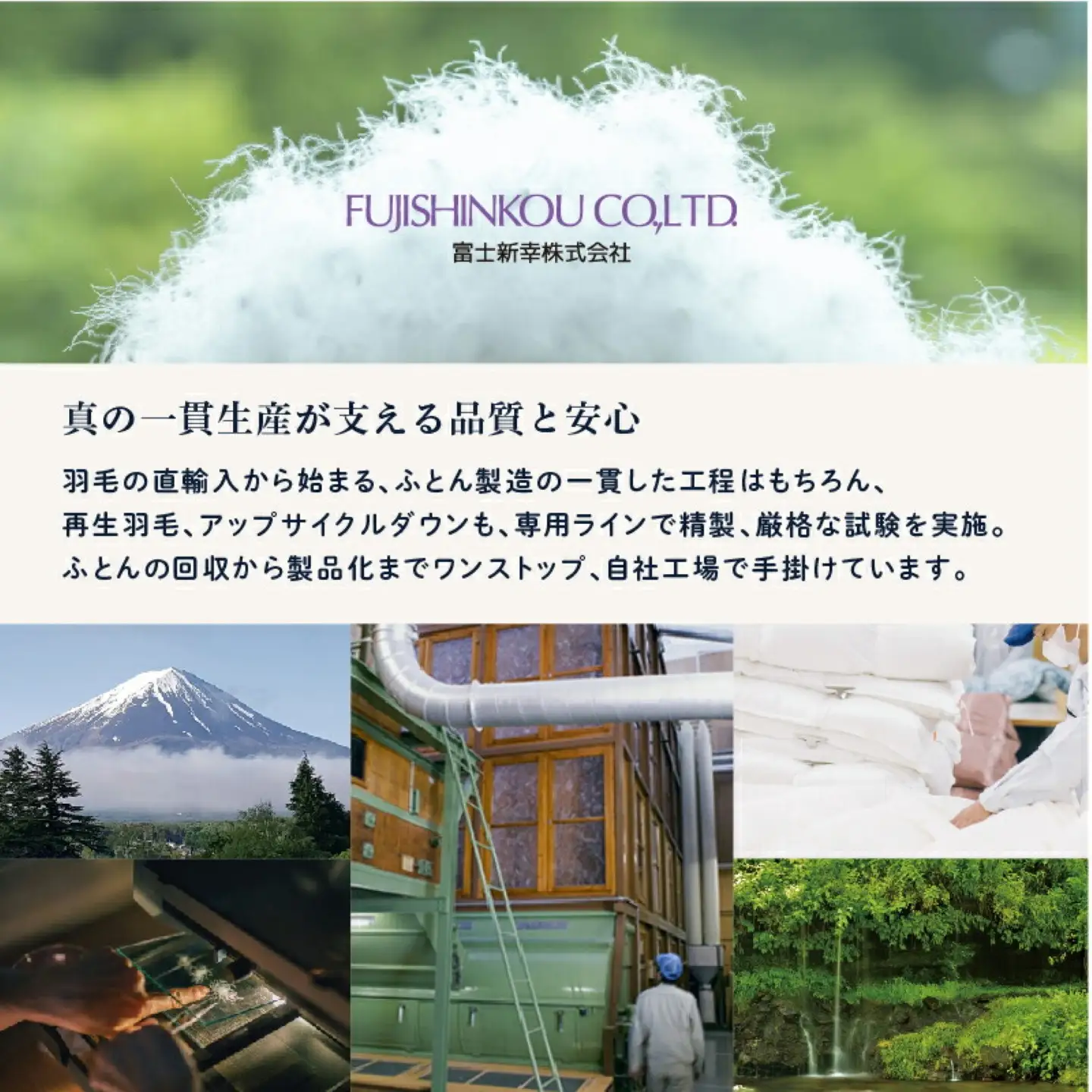 【富士新幸謹製】「サステナブルな羽毛」3WAY 寝袋クッション［ペイズリー］アップサイクルダウン