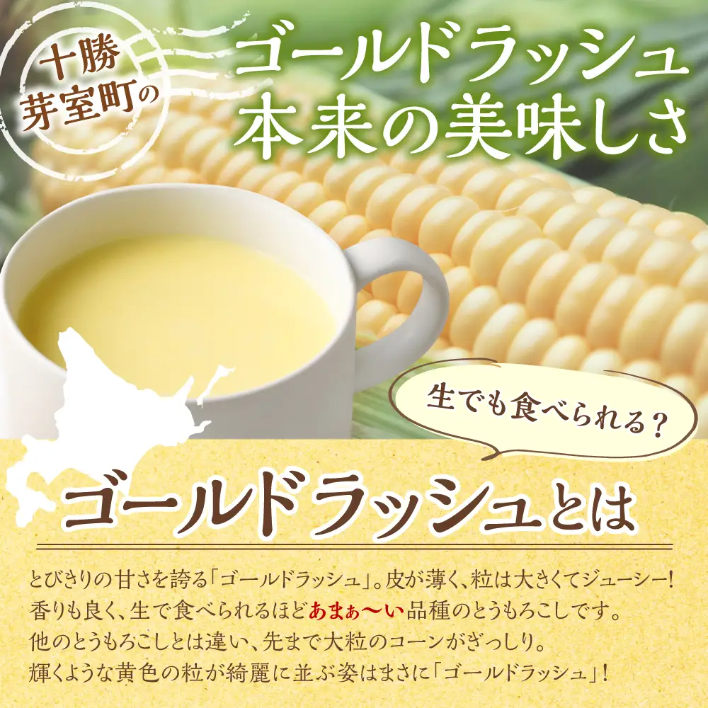 明治 あま～い とうもろこし 十勝産 ゴールドラッシュ の コーンスープ 180g×10個 スイートコーン キャンプ飯 BBQ アウトドア ソロキャン 惣菜 ディナー ランチ 朝食 スープ 美容 送料無料 大容量 北海道 十勝 芽室町 me003-030c-10