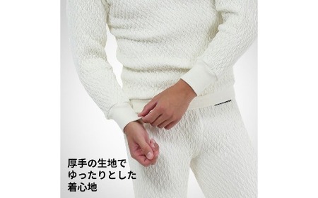 防寒肌着 ひだまり エベレストＸ 紳士 丸首 アンダー ダークブラック M 高知県 高知 四万十市 四万十 しまんと 日本製 高品質 服 インナー 保温 抗菌 防臭 メンズ 男性 トップス 暖かい 長袖 長そで 厚手 ギフト 秋 冬 26-0009-M