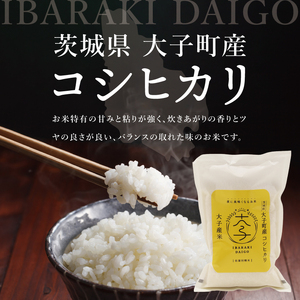 【最短7日発送】【数量限定】大子産米 贅沢食べ比べセット 計4kg（各1kg×2袋）【コシヒカリ・ゆうだい21】（AV054）