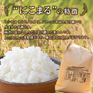 【にこまる】【数量限定】四万十清流育ち!つや甘み際立つ にこまる 5kg　米 こめ 白米 ／ Fnp-05