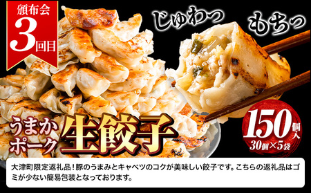 豚肉 うまかポーク 満喫セット 全3回 定期便 うまかポーク 切り落とし ミンチ バラエティセット 生餃子《お申込み月の翌月から発送開始》熊本県 大津町 豚肉 ミンチ 干し芋 ハンバーグ 肉 頒布会 全3回