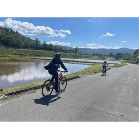 里山サイクリング一日ガイドツアー　ランチ＆レンタルバイク込　1日プラン×3回　1名様【1691955】