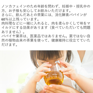 酵素パパイヤ美容茶 30包 3袋/ すわファーム お茶 [91-11]