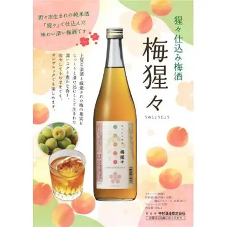 【野々市市の地酒】純米酒「猩々」と梅酒「梅猩々」お楽しみセット(各720ml　1本)【1701979】