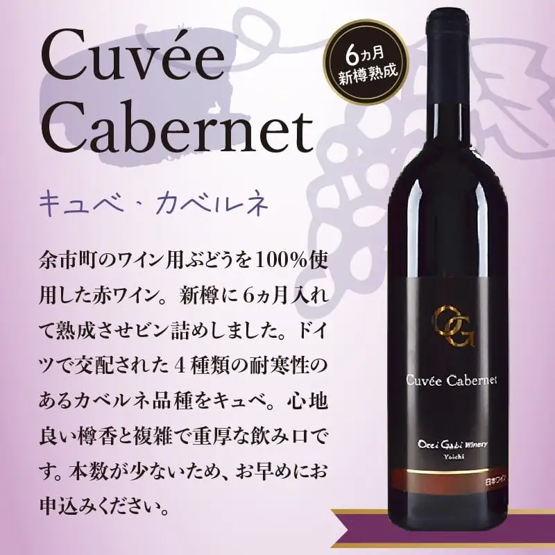 【OcciGabi Winery】赤ワイン飲みくらべ4本セット OcciGabi Winery 赤ワイン 飲み比べ4本セット スパークリングワイン_Y012-0112