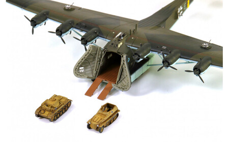 【SN23】1/144 ドイツ空軍 輸送機 Me323E-2 ギガント