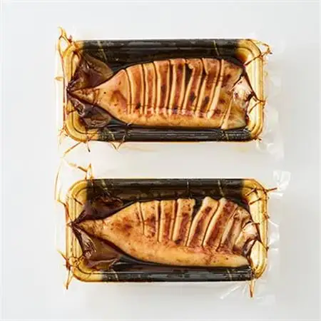 【直火焼き魚】肉厚するめいか照焼 2杯入 加熱済【配送不可地域：離島】【1700243】
