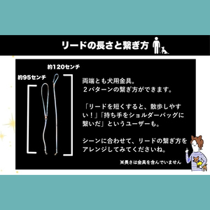 『ギラギラ・浅葱ブルー』犬用光るリード/特注高輝度反射材使用【小型犬用10キロまで】｜散歩 愛犬 夜散歩 阿見町 茨城県（40-31）