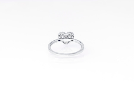 ダイヤモンド リング フラットハートS 0.3ct プラチナ 指輪 リング ジュエリー ダイヤ PT 山梨 H-4819CPT SWCI007-pt