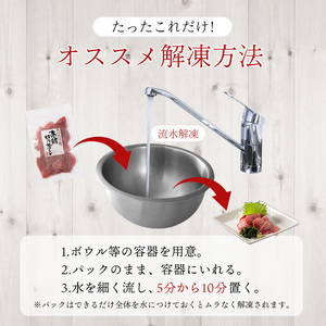 a16-199　国産 ミナミマグロ 一口サイズカット 刺身 小分け セット 赤身 1パックあたり 100g 海鮮丼 刺身 寿司 漬け丼 焼津 海の極 1kg（100g ×10パック）