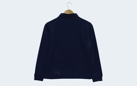 レディースエアライトロングスリーブモックネックシャツ/ブラック/Sサイズ ゴルフウェア ゴルフ レディース ロゴカラー モックネック 黒 おしゃれ コーデ｜石川県 小松市【有限会社ドオム】