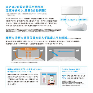 ダイキン アシストサーキュレータ AIRLINK MPF08WS-W