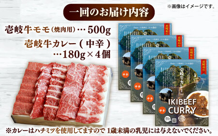 【全6回定期便】モモ＆カレー中辛 和牛 焼肉 [JDW132]