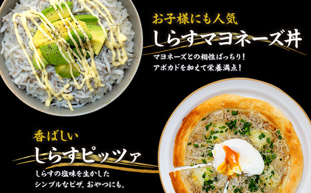 しらす 2kg ( 1kg × 2箱 ) 冷凍 贅沢 ちりめん しらす干し 減塩 極み ごはん 丼 パスタ チャーハン サラダ 魚 料理 山庄 愛知県 南知多町 師崎