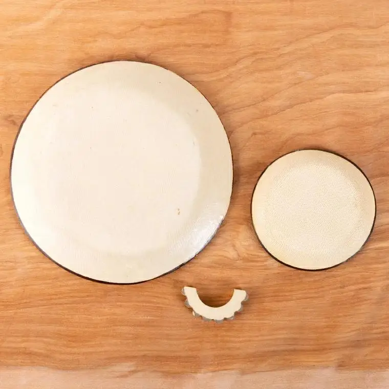ゴーヤーの3点食器セット（ハーフ）
