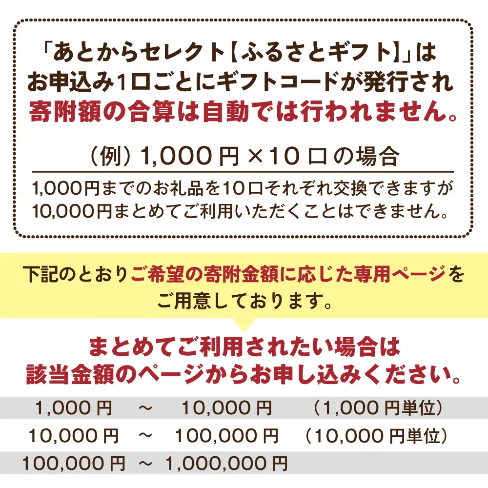 【あとから選べるカタログ】寄附1000円相当 北海道別海町 あとからセレクト