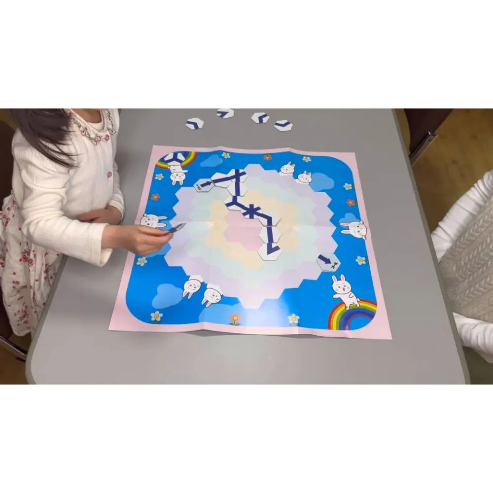 コミュニケーションゲーム　道をつくろう！ハニカムぼうけん