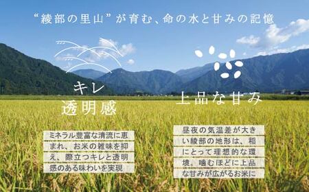 綾部産コシヒカリ 京の里山米 15kg | お米 白米 精米