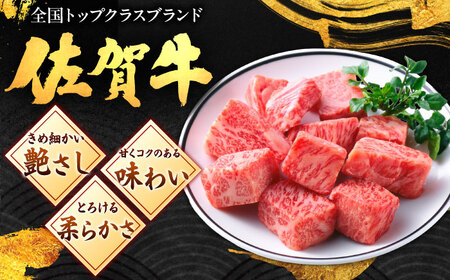 訳あり 佐賀牛 ヒレ サイコロ ステーキ 200g 牛肉 肉 赤身 焼肉 吉野ヶ里町/上場食肉[FDQ011]