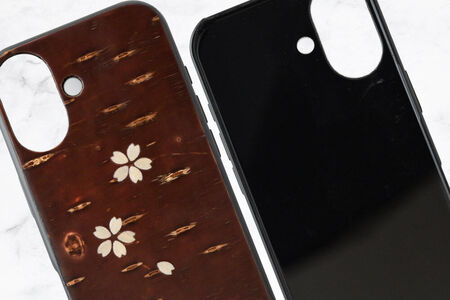 角館樺細工 《樺細工 八柳》 iPhone 17 ケース （桜） 角館工芸協同組合