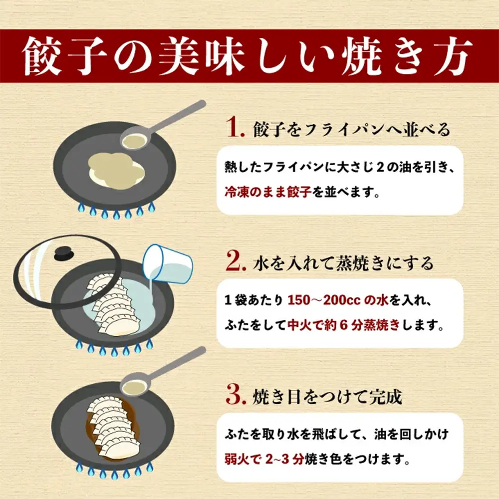 喜多方ラーメン来夢　自家製冷凍餃子　40個入り　【07208-0794】