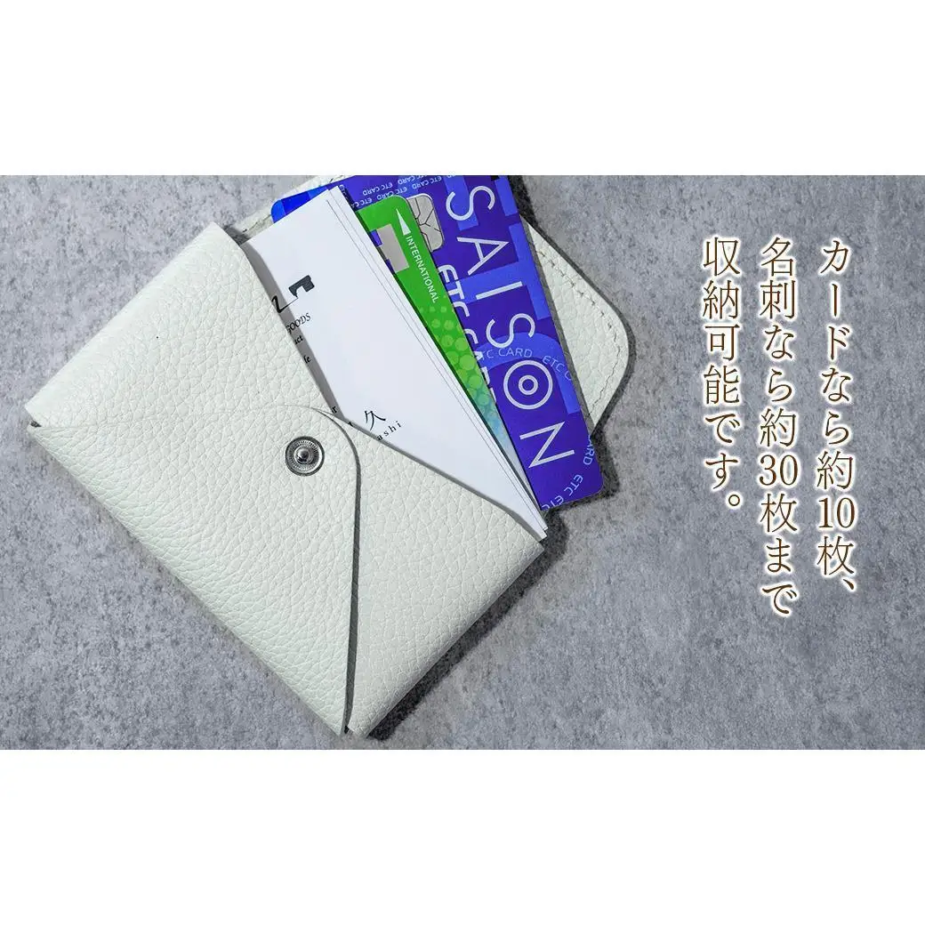 本革 カード 名刺入れ 日本製 レザー 革製品 カードケース Liete vivid イエロー