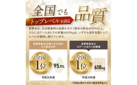 生産者さんの顔がわかる♪♪【令和7年産 】 手塚さん家のお米 長野県塩尻産あきたこまち 精米 10kg（5ｋｇ × 2個）