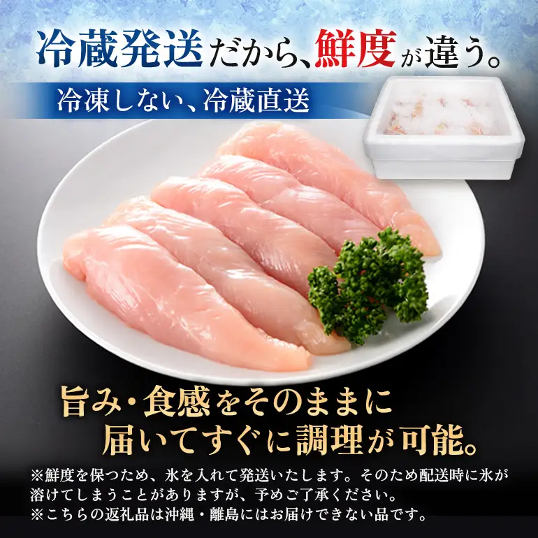 2026年1月中旬より順次出荷 鶏肉 広島熟成どり ささみ 6kg (2kg×3) 配達不可：沖縄・離島 お肉 ササミ とり肉　
