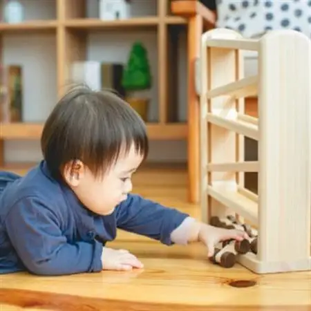 ひのきのおもちゃIKONIH(アイコニー)の知育玩具　ひのきコースター【1449682】
