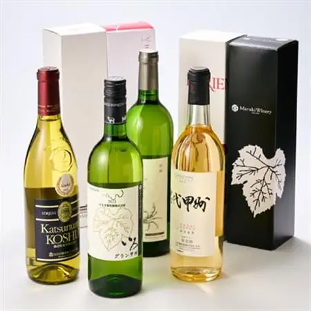 第2弾!山梨のワイン甲州4本セット(白)【配送不可地域：離島】【1275612】