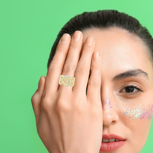 K18 DIA RING  1.0CT      1本 RAAT-20DI-Y 188-132