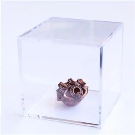 【Do_goods】縄文時代の愛らしい　ツチノコ釣手土器　純銅製ミニオブジェ　659-722【配送不可地域：離島】【1490534】