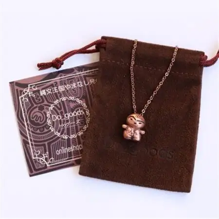 【Do_goods】縄文界のアイドルを胸元に 純銅製 土偶「ちびーなす」ネックレス  659-340【配送不可地域：離島】【1490651】