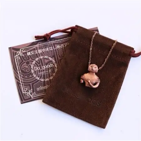 【Do_goods】縄文時代のロマン　純銅製 「黒駒土偶」ネックレス  659-321【配送不可地域：離島】【1490654】