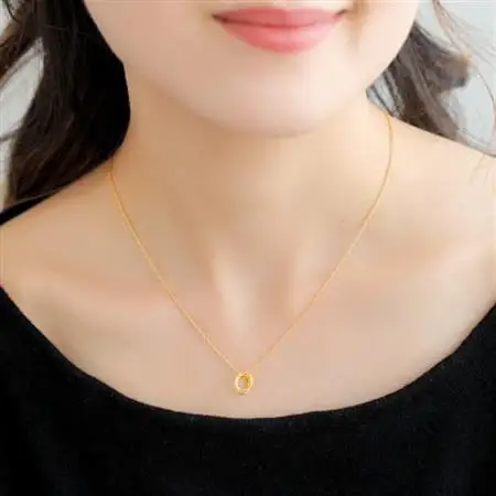 【山梨県】【ジュエリー】K24 pure gold link/リンク ペンダントトップ【配送不可地域：離島・沖縄県】【1643722】