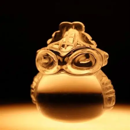 【縄文アクセサリーDo_goods】透明の輝き「水晶ピュアどぐりん」ミニオブジェ　700-001【配送不可地域：離島・沖縄県】【1670988】