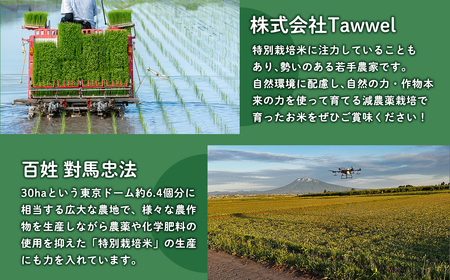 【寄附金額を見直しました】≪令和8年産 先行予約≫11月中旬よりお届け! 　特別栽培米 はれわたり玄米10kg[hi-0061-026-11]