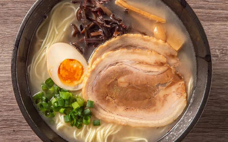 花山のラーメン 3食セット×２箱【豚骨ラーメン】【６食】 桂川町/株式会社木村食品[ADCG021]